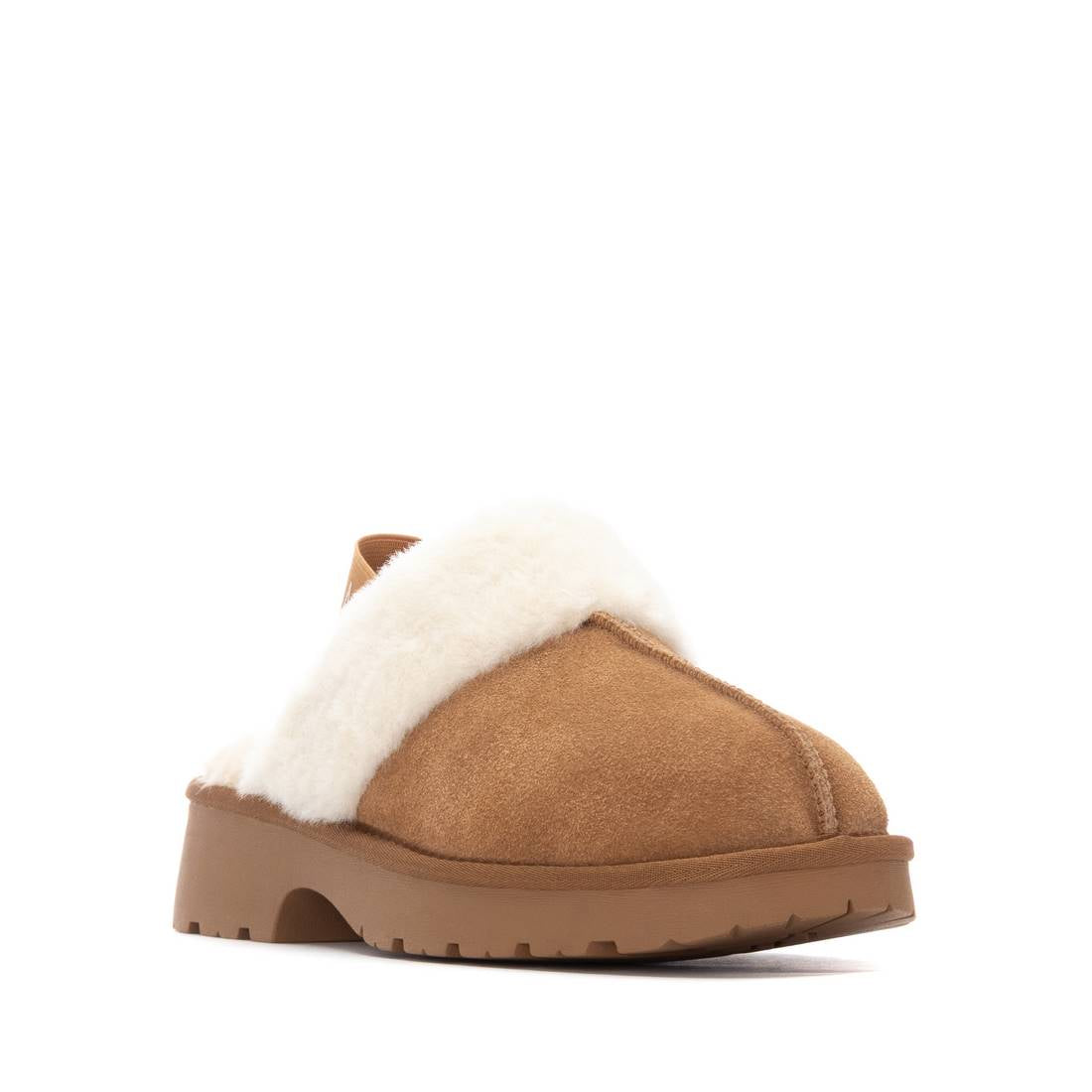 Carmela 16262901 chaussures fourrées camel suède