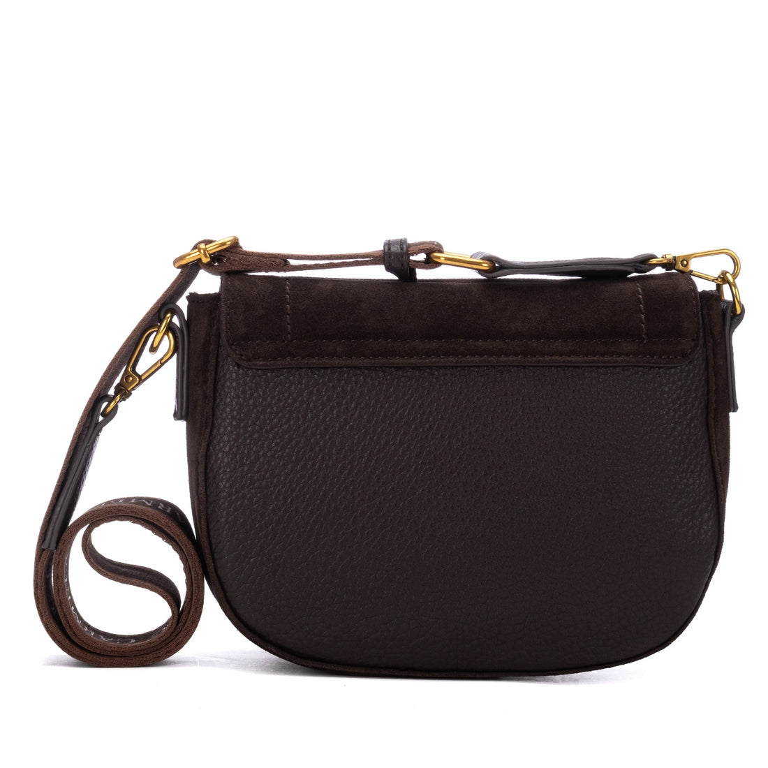 Carmela 18624001 sac bandoulière marron clouté