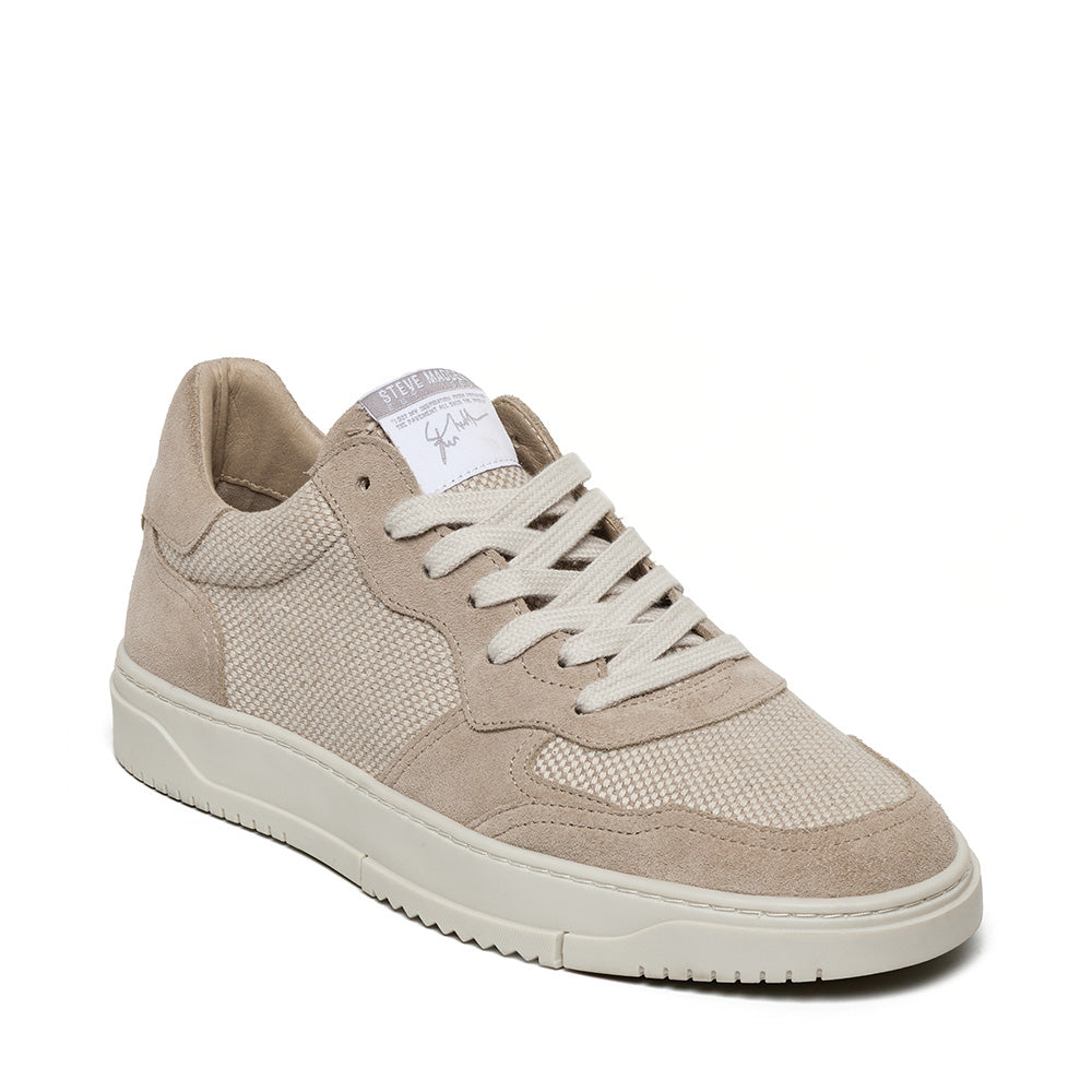 Steve Madden Shawn-E baskets homme beige multi suède 3 cm