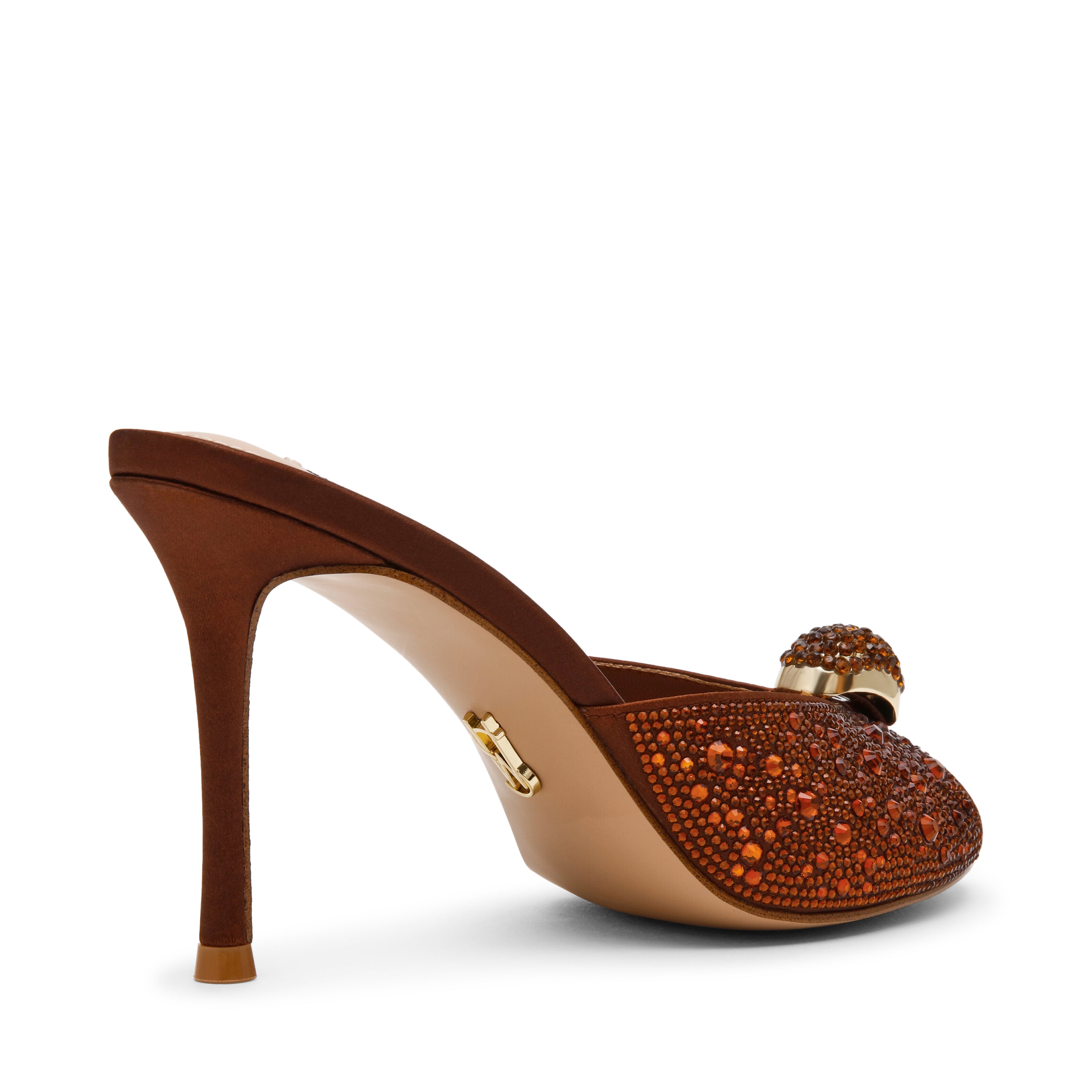 Steve Madden Regalia mule marron bronze talon