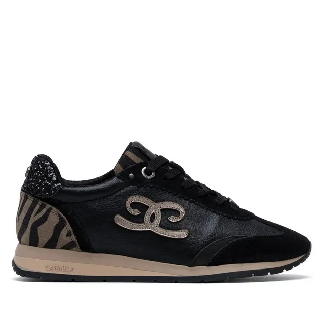 Carmela 164234 16423403 baskets noires semelle jogging