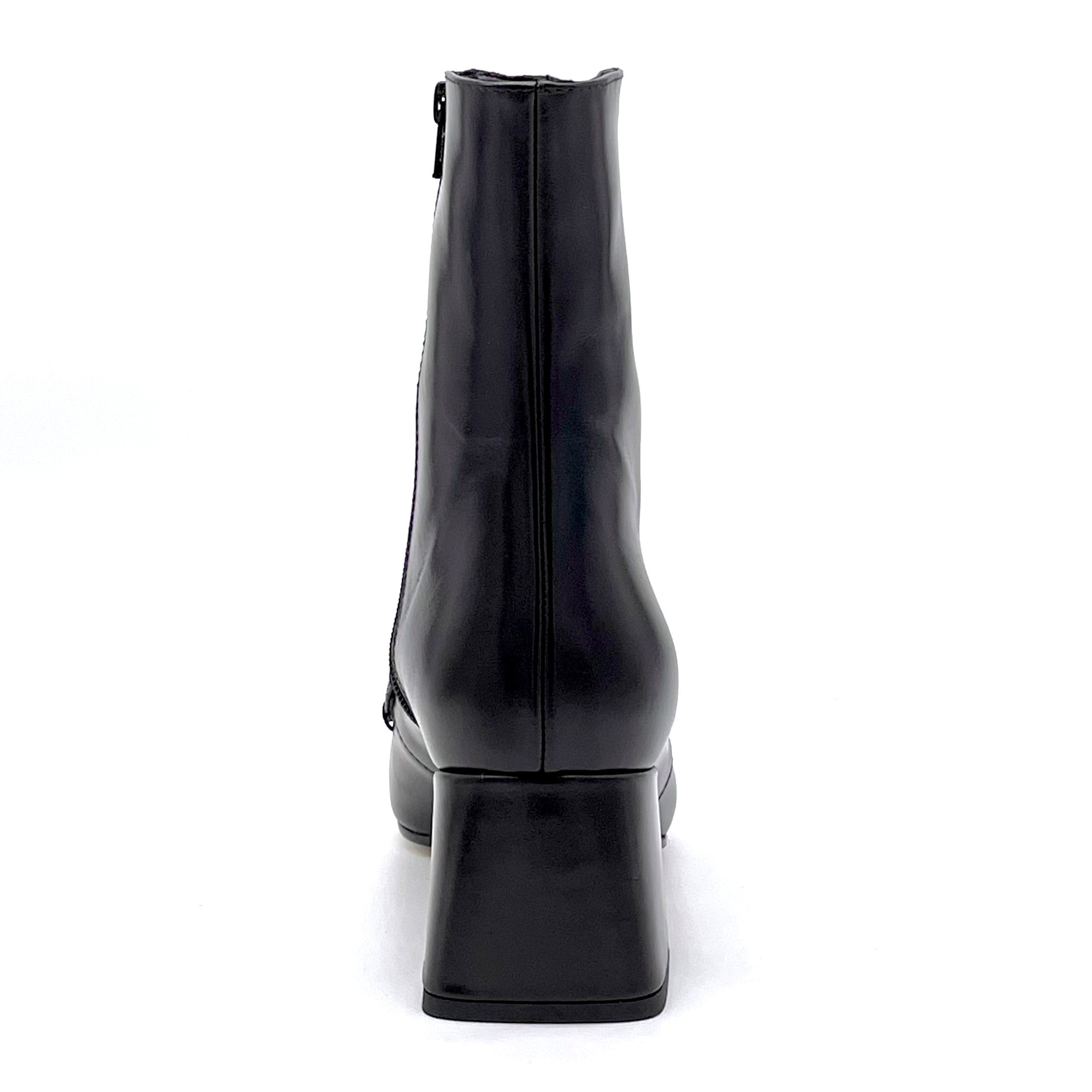 ELATA 51515_3 bottines cuir noir talon 6 cm