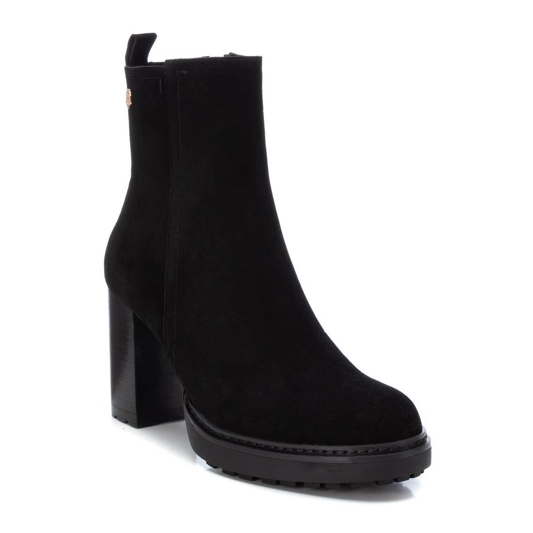 Carmela 16110801 bottines cuir noir talon 8 cm