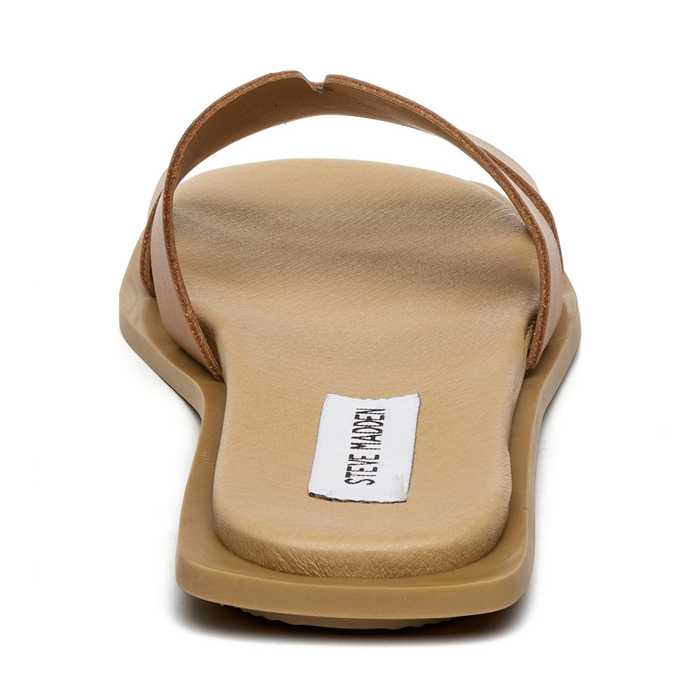 Steve Madden Sofia claquette cognac cuir