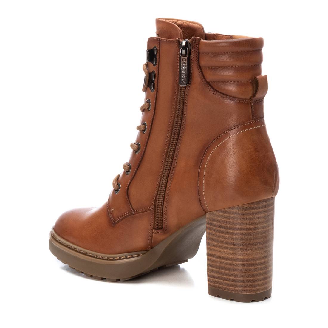 Carmela 16117802 bottines cuir marron talon 8 cm