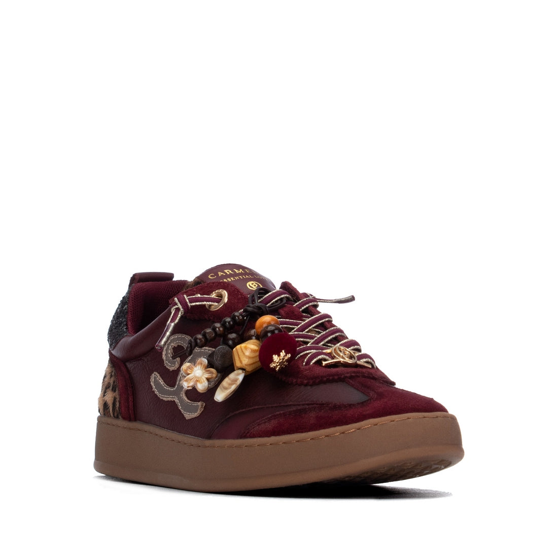 Carmela 16415204 sneaker bordeaux femme semelle casco