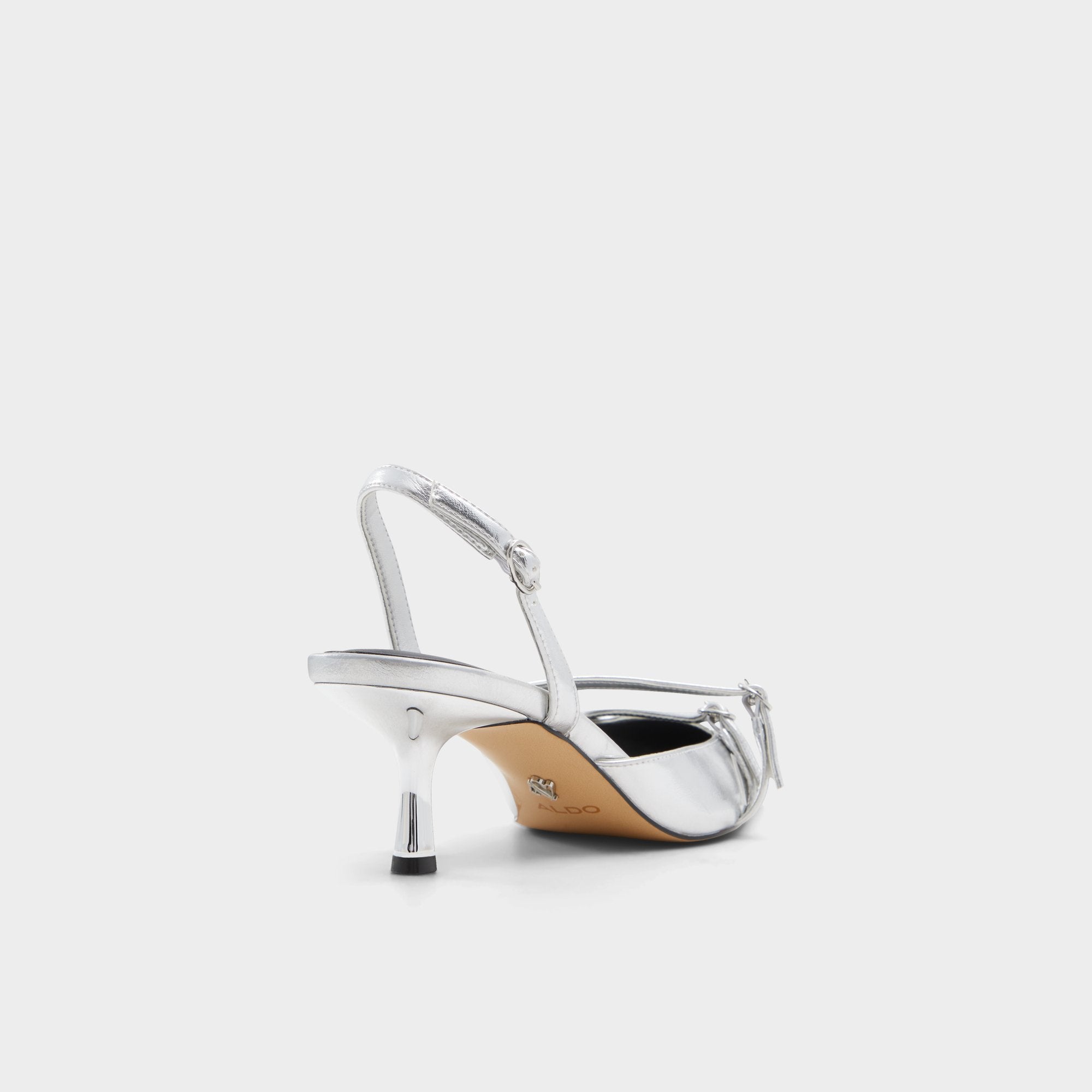 ALDO Marietta escarpins slingback argent pointure 38