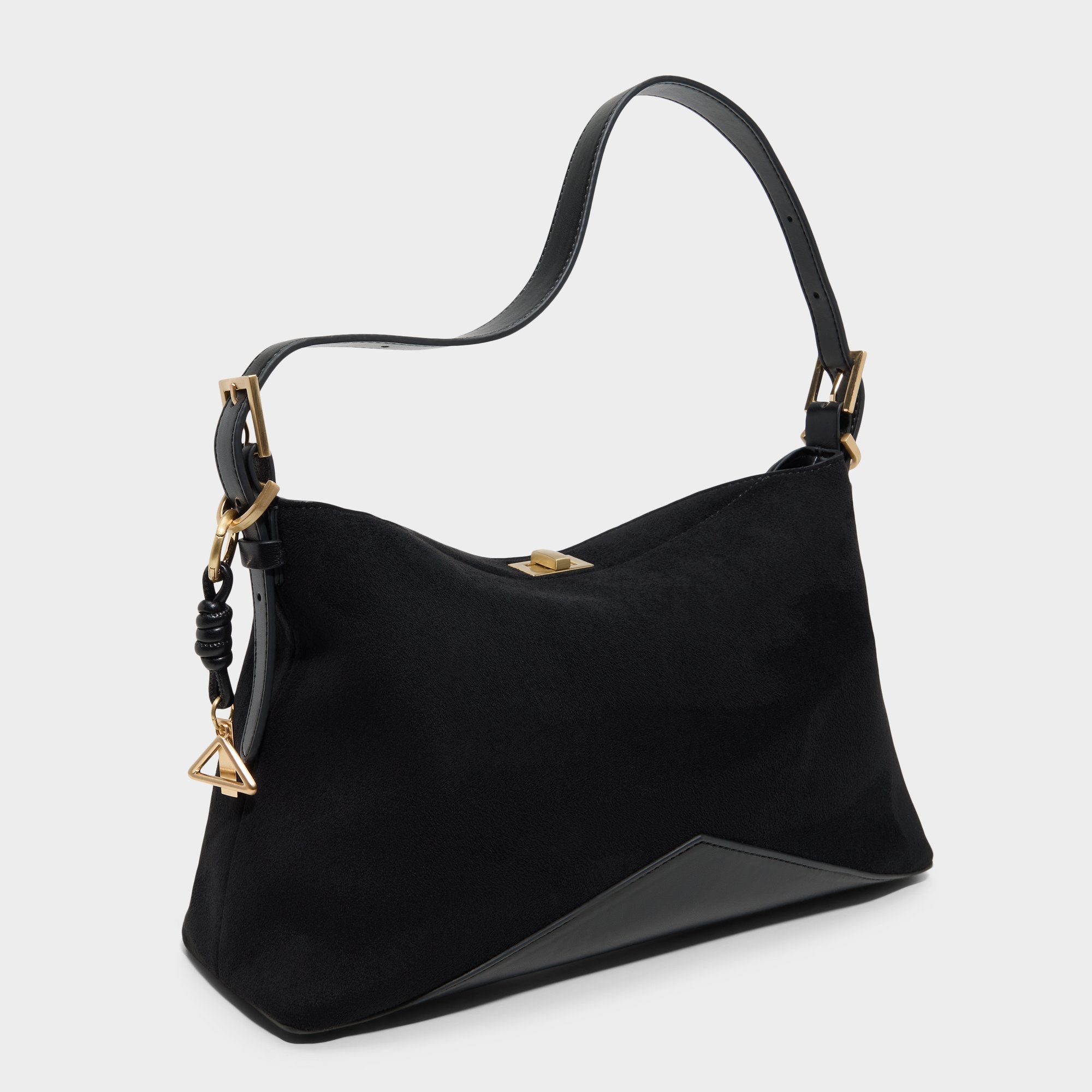 ALDO Jacq sac épaule suédine noir