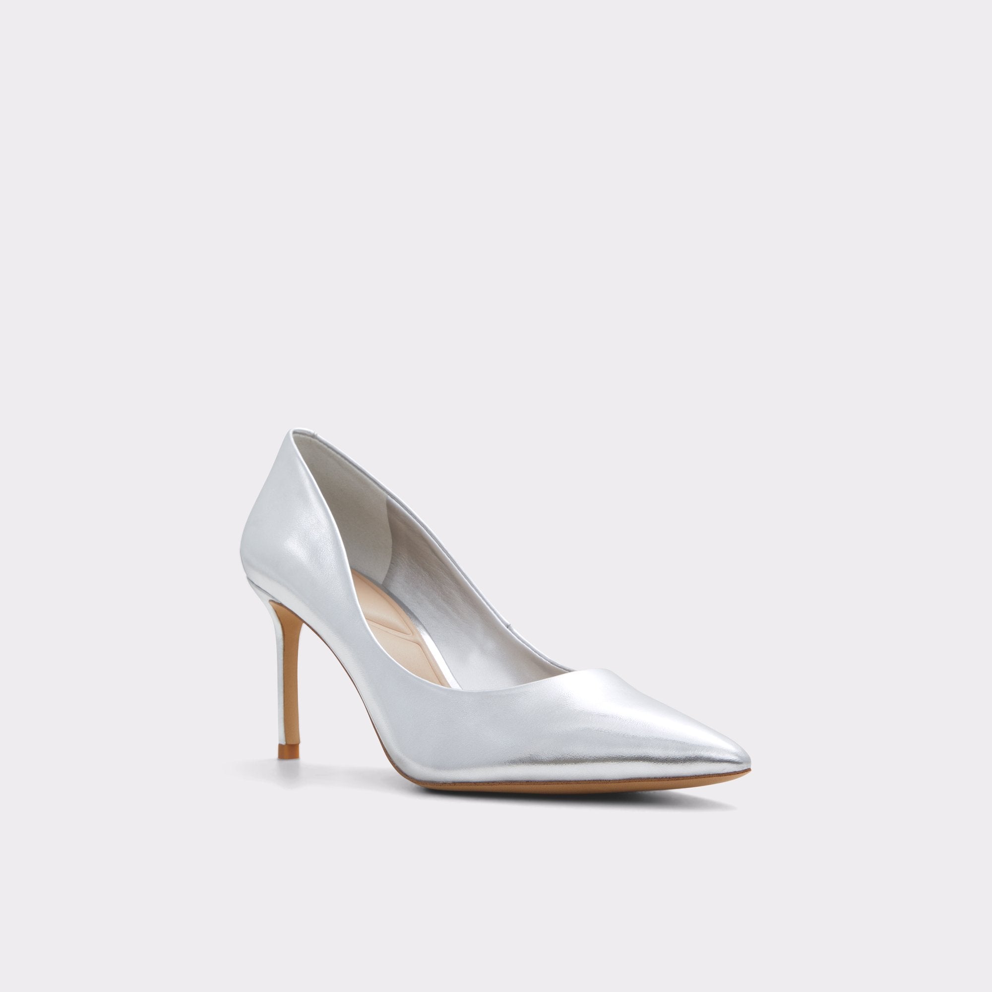 ALDO Stessymid escarpins argenté petit talon