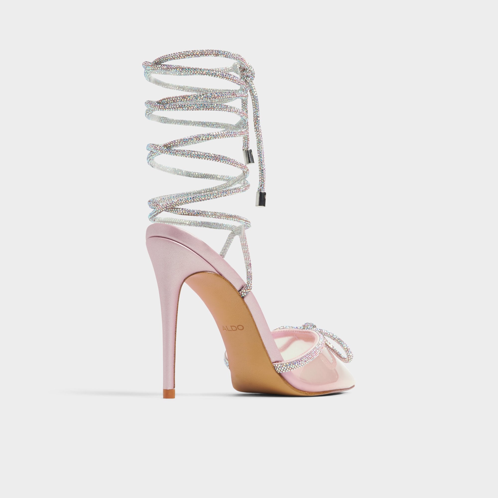 ALDO Halalia escarpins femme rose strass