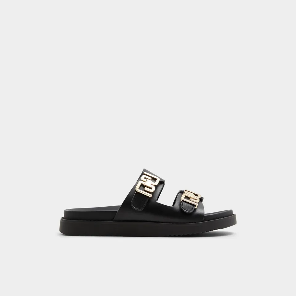 ALDO Alessie mules plates cuir bride chaîne