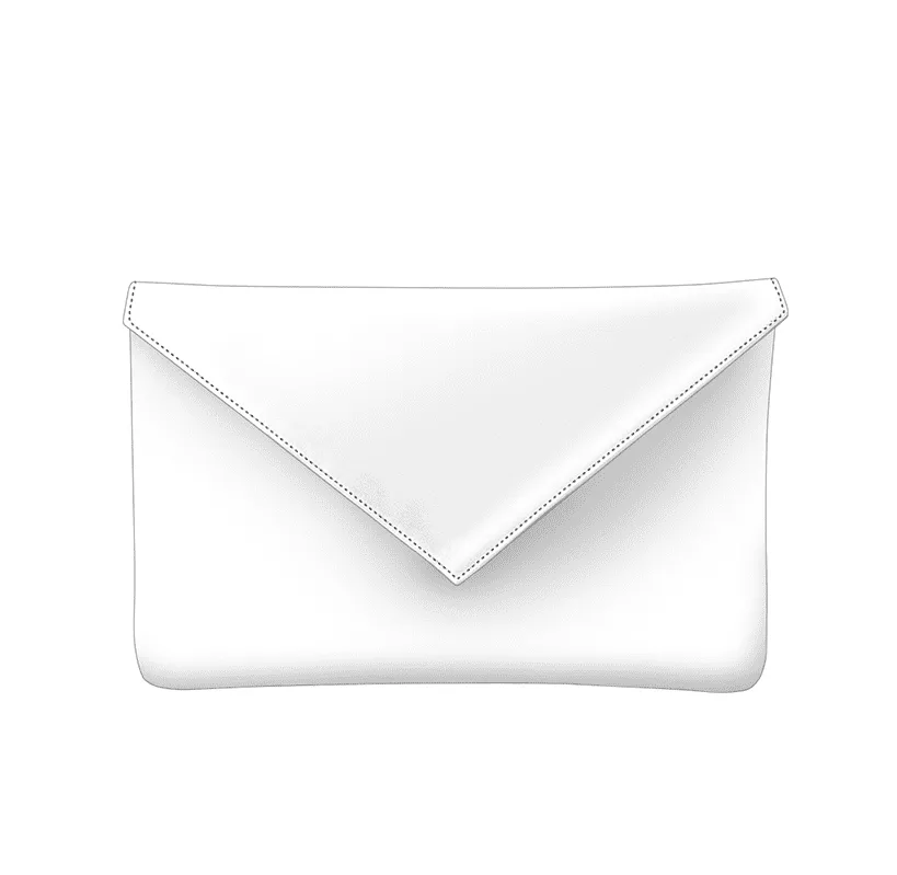Dessine Moi Un Soulier Pochette enveloppe pochette à personnaliser