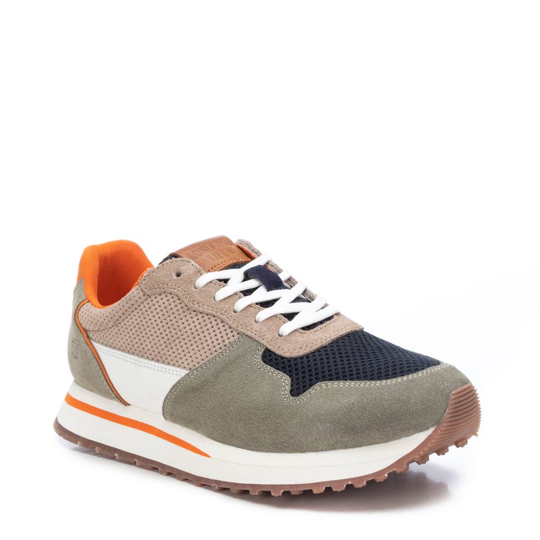 Carmela 16081605 sneakers homme cuir suède vert