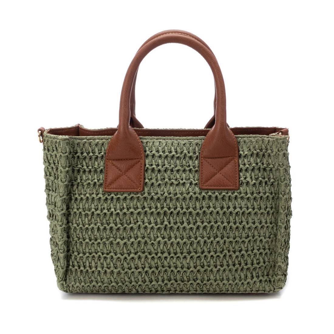 Carmela 186133 18613304 sac bandoulière raphia vert