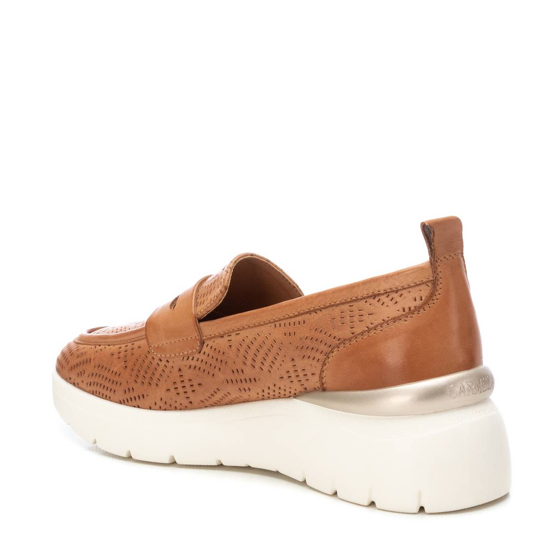 Carmela 16142804 mocassins femme marron cuir sport