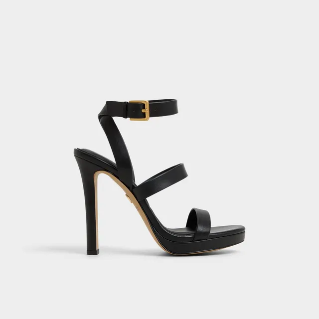 ALDO Kardy sandales talons plateforme noir strap