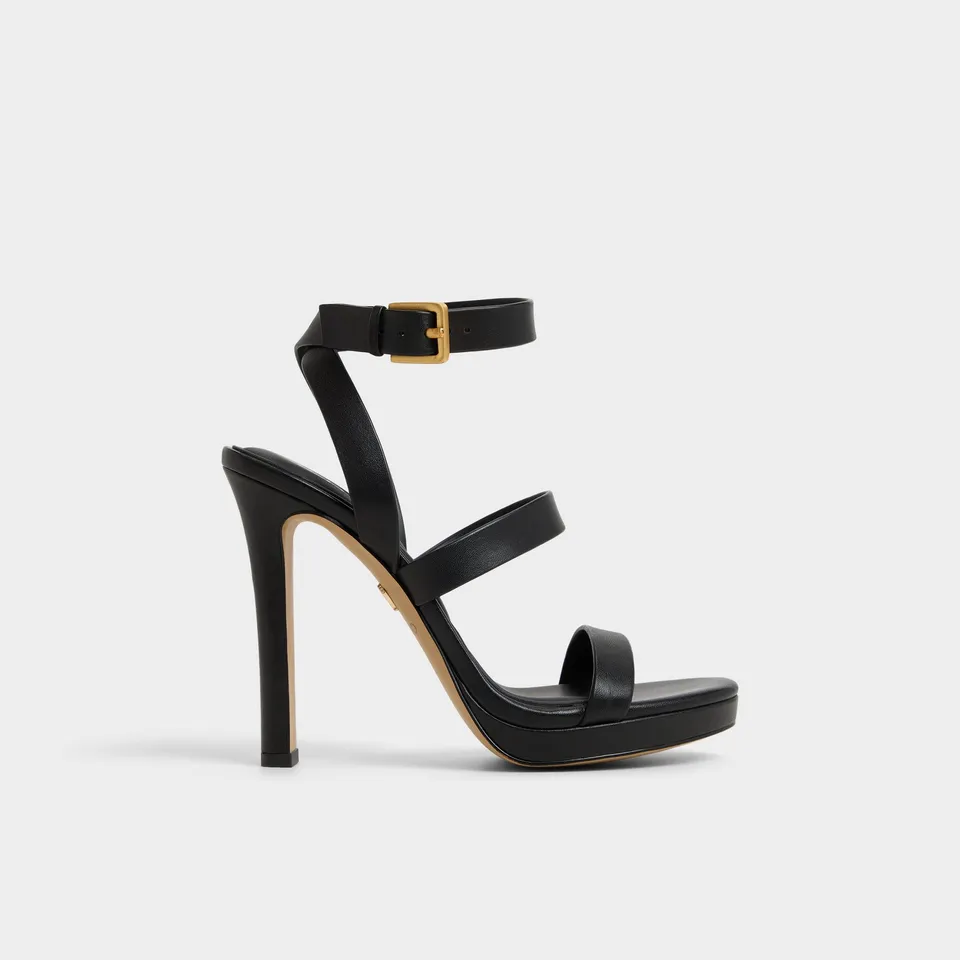 ALDO Kardy sandales talons plateforme noir strap