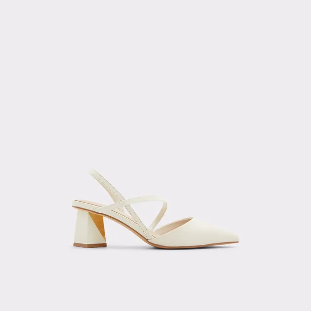 ALDO Suzette sandales talon bloc blanc cuir