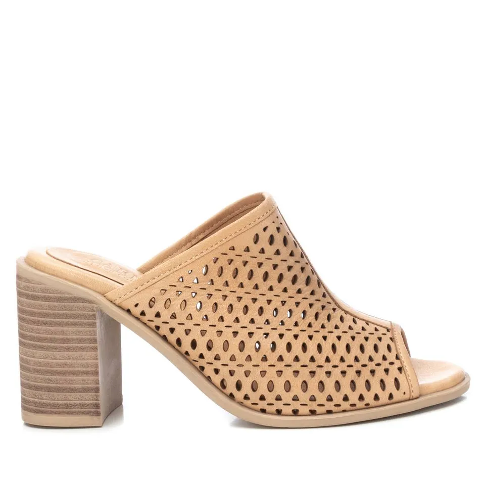 Carmela 16134705 sandale marron cuir talon 8 cm