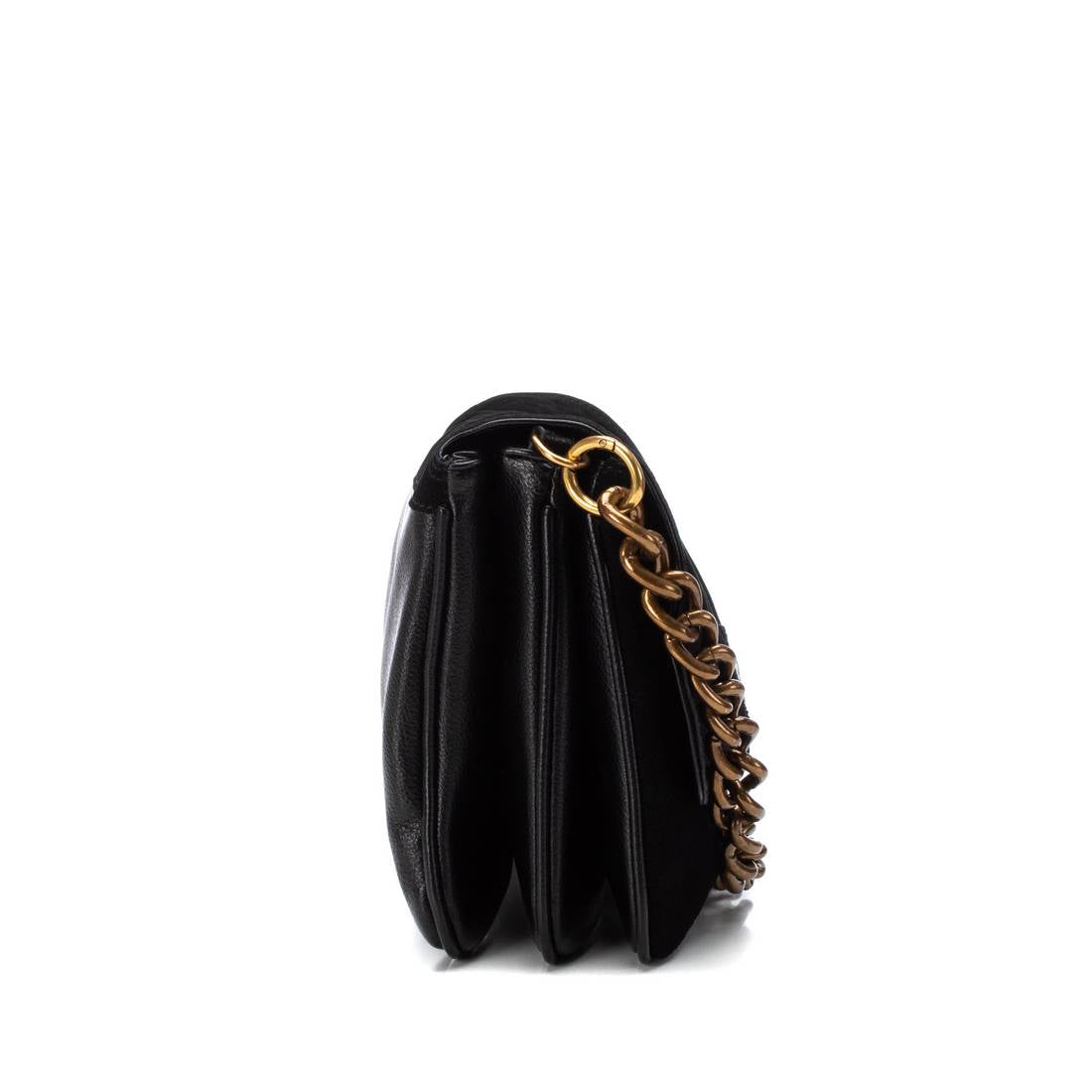 Carmela 18612402 sac bandoulière suède noir 33 cm