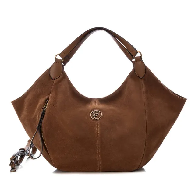 Carmela 18612501 sac marron daim épaule