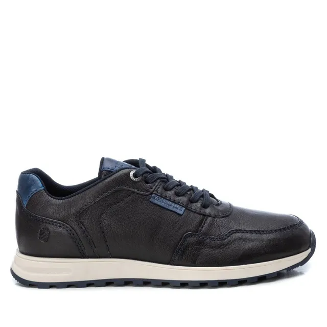 Carmela 16111403 baskets homme cuir bleu