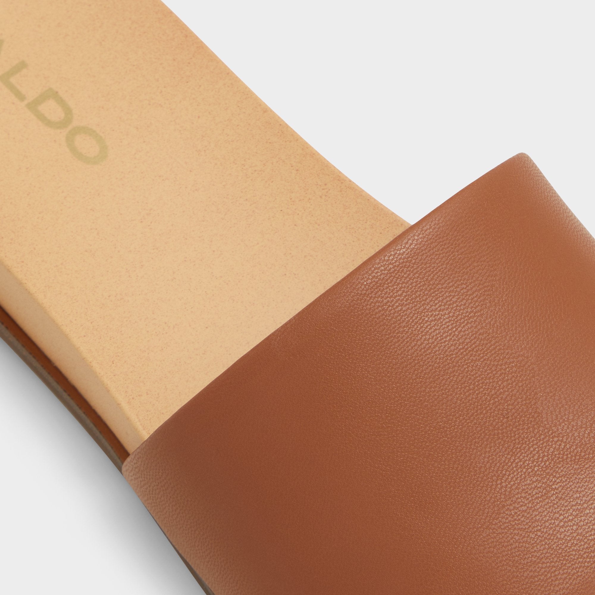 ALDO Elina sandales plates marron femme