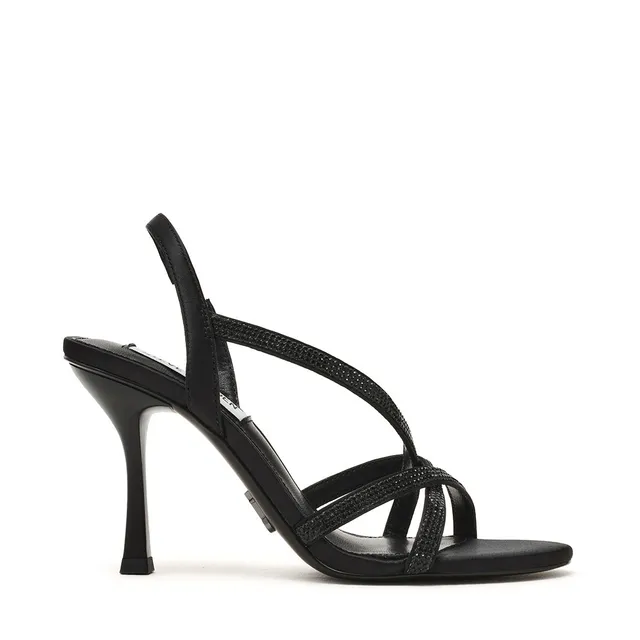 Steve Madden Nexus sandales satin noir