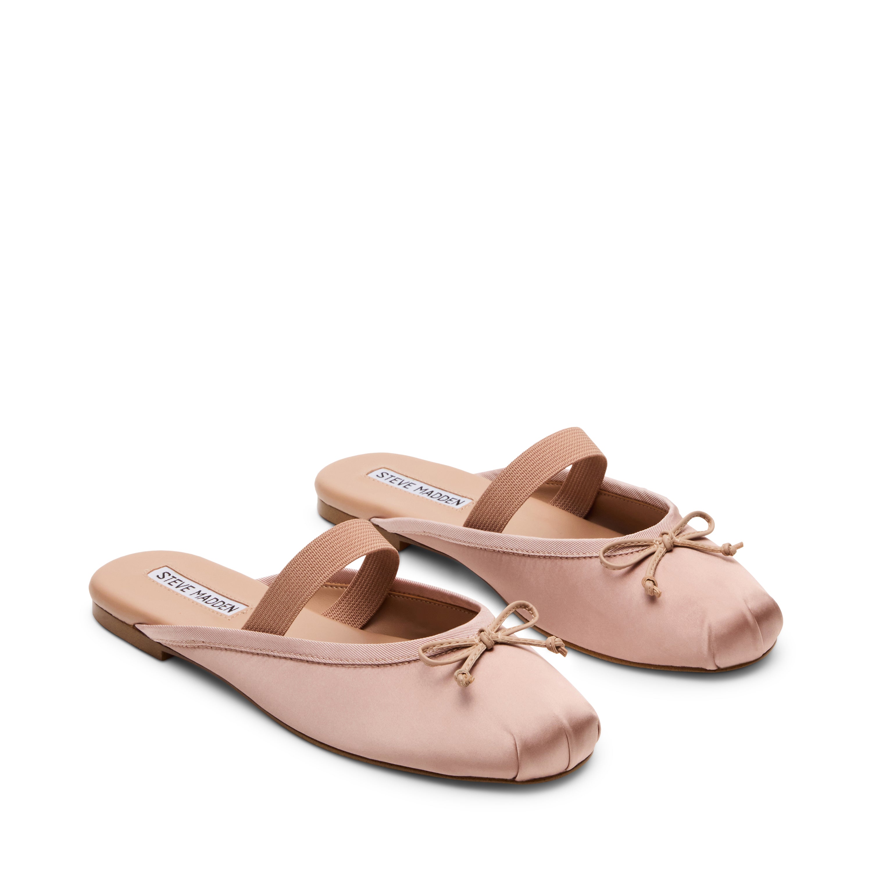 Steve Madden Cutesy ballerines rose satin plat