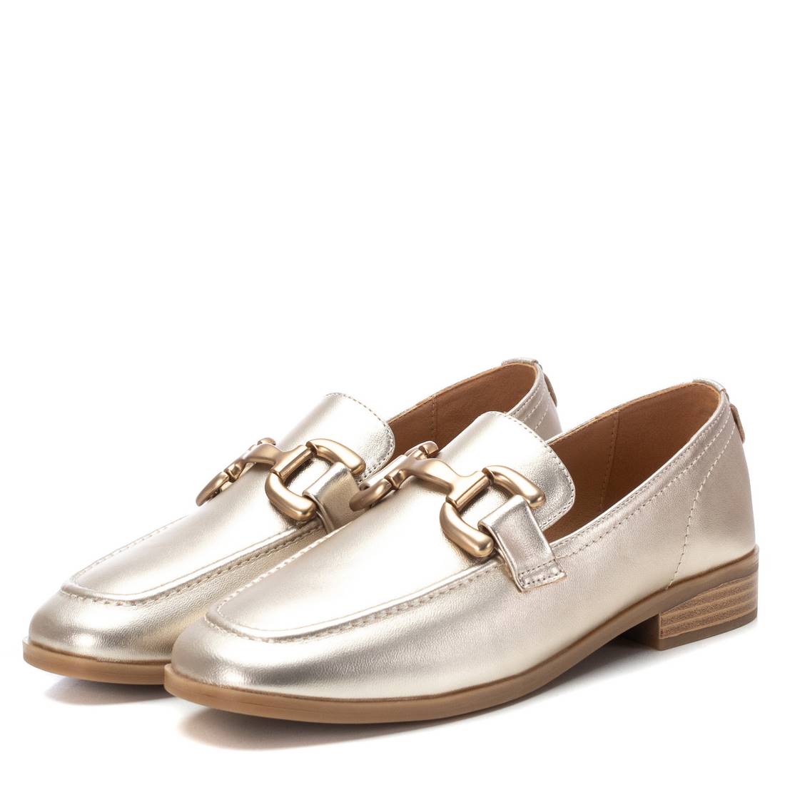 Carmela 161503 16150307 mocassins dors cuir mtal