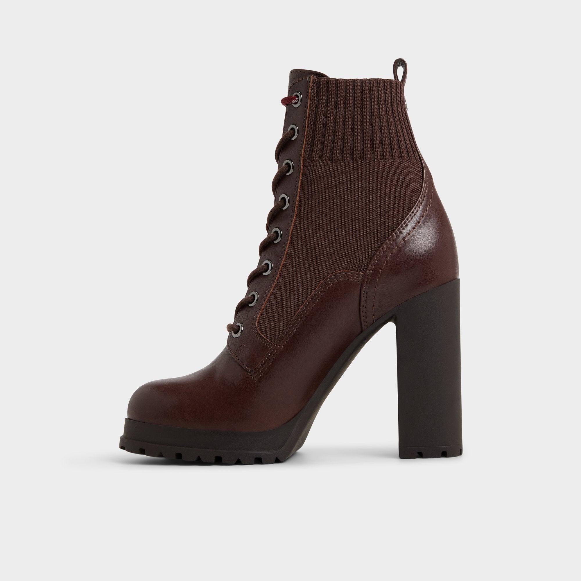ALDO Rebellious baskets montantes marron semelle crantée