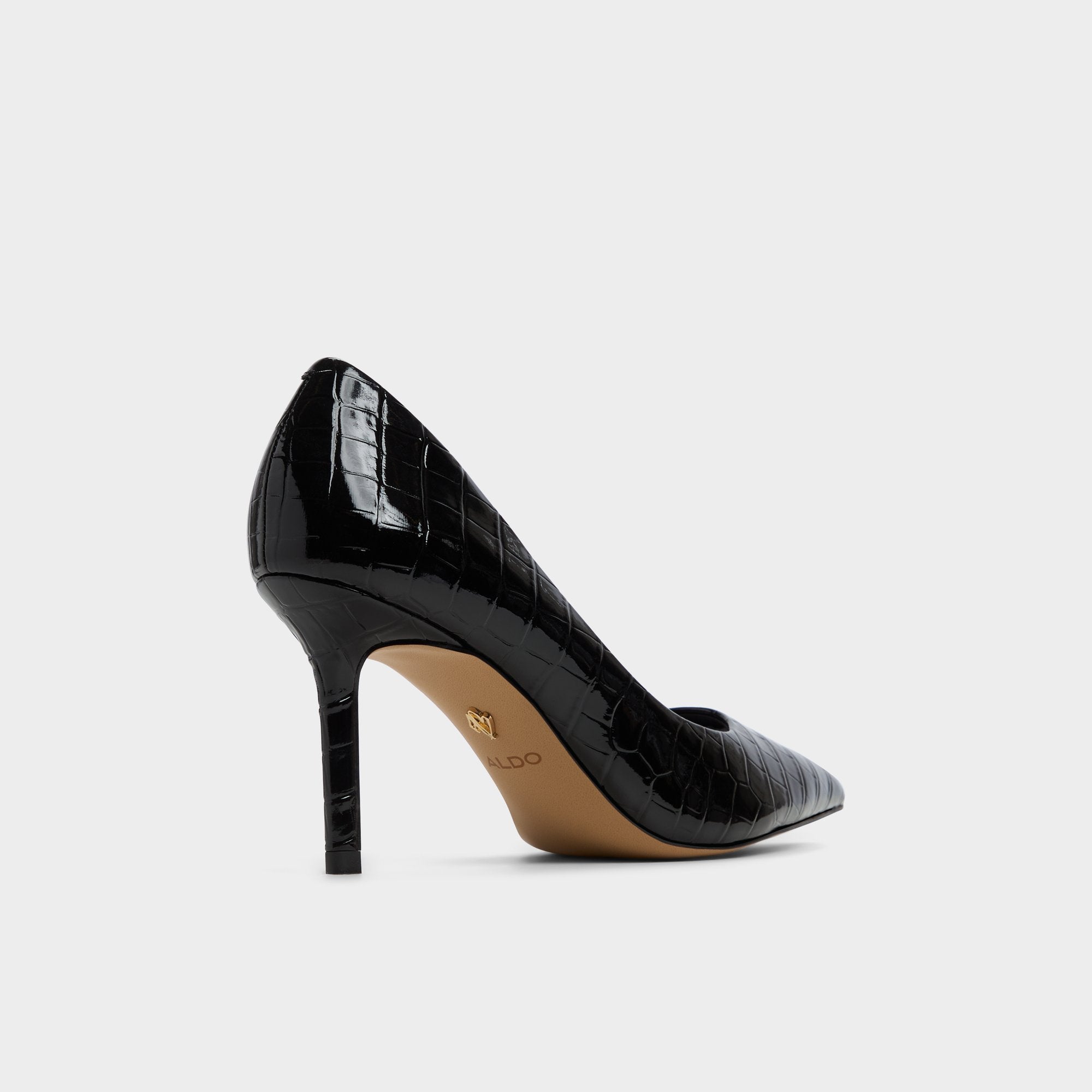 ALDO Kaitie escarpins noirs talon haut confort