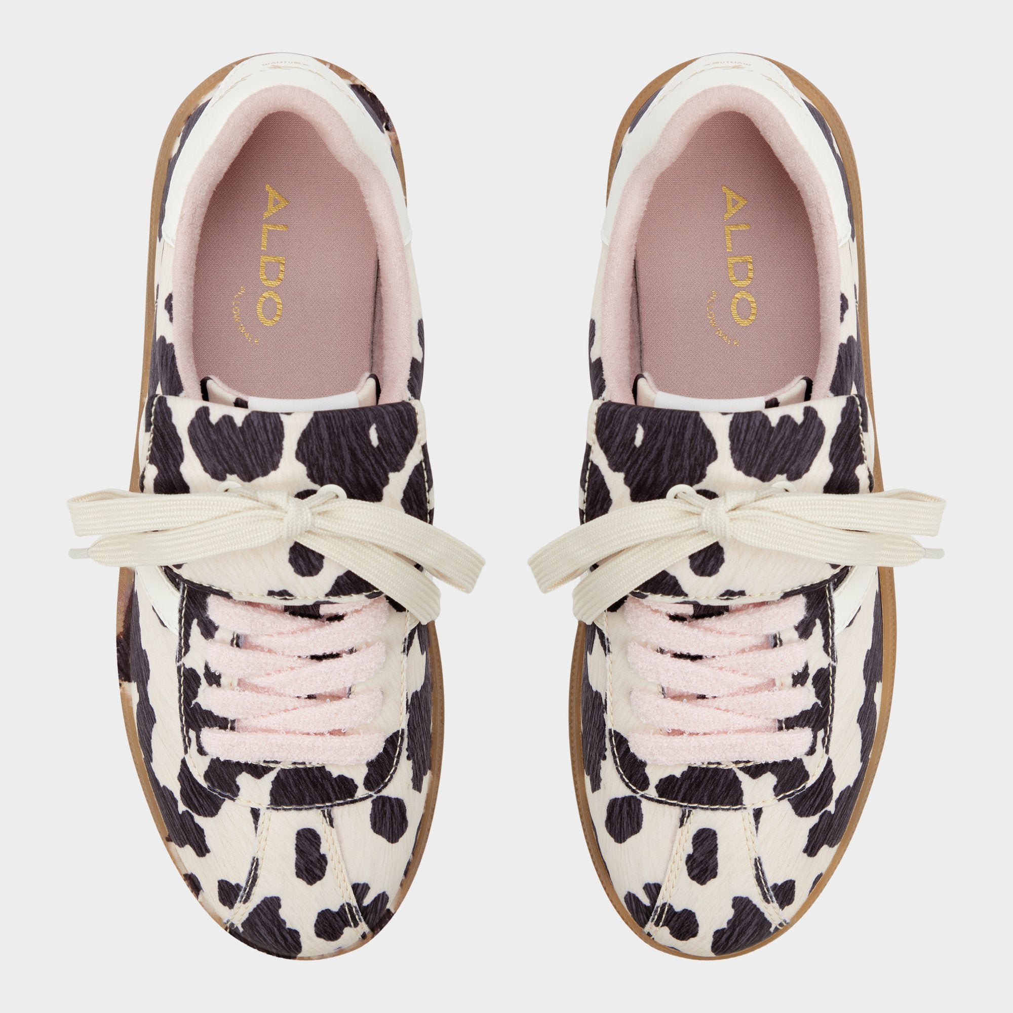 ALDO Itsneaker sneaker cuir imprimé vache