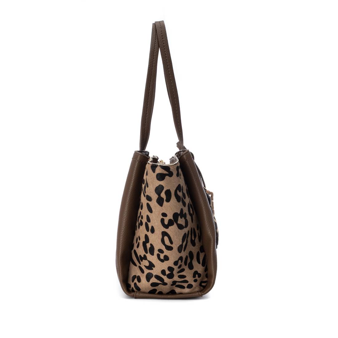 Carmela 18624902 sac épaule taupe imprimé animal