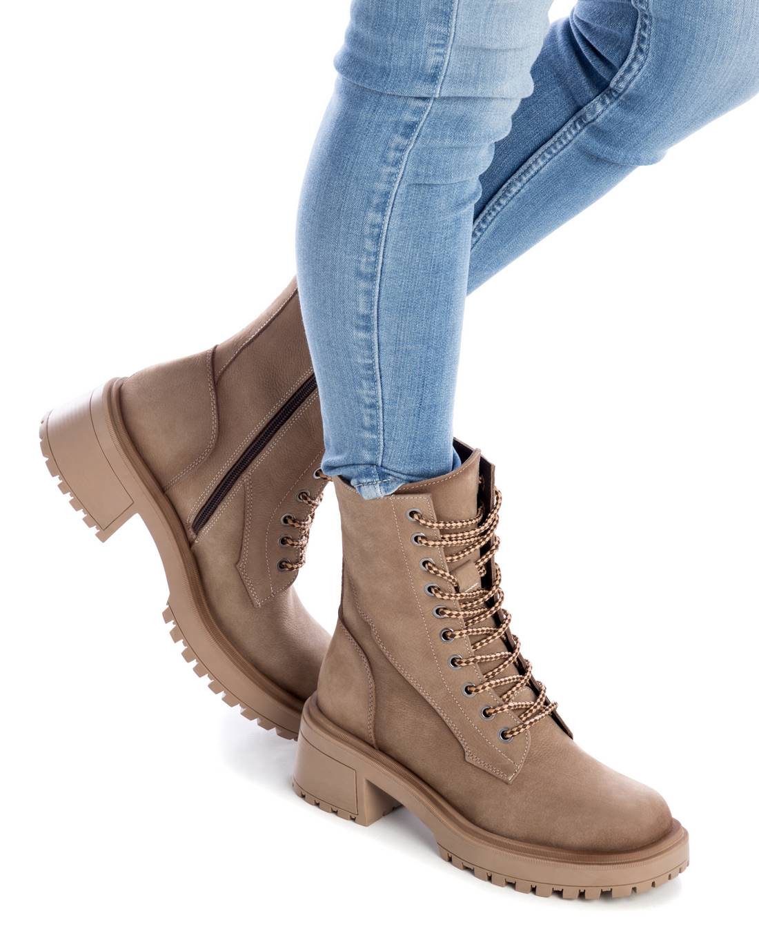 Carmela 16037902 bottine cuir marron talon 6 cm