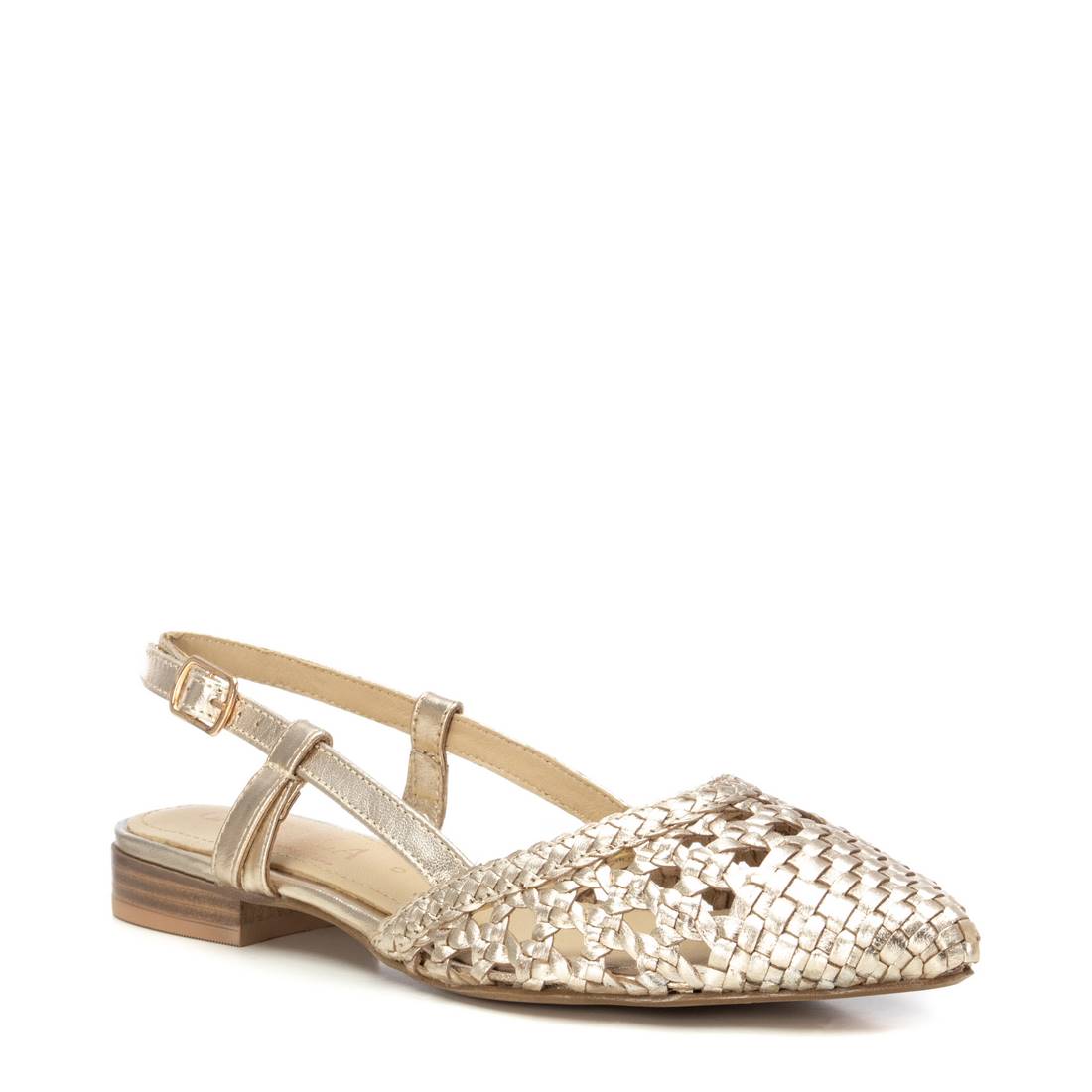 Carmela 16241201 ballerines cuir doré bride cheville