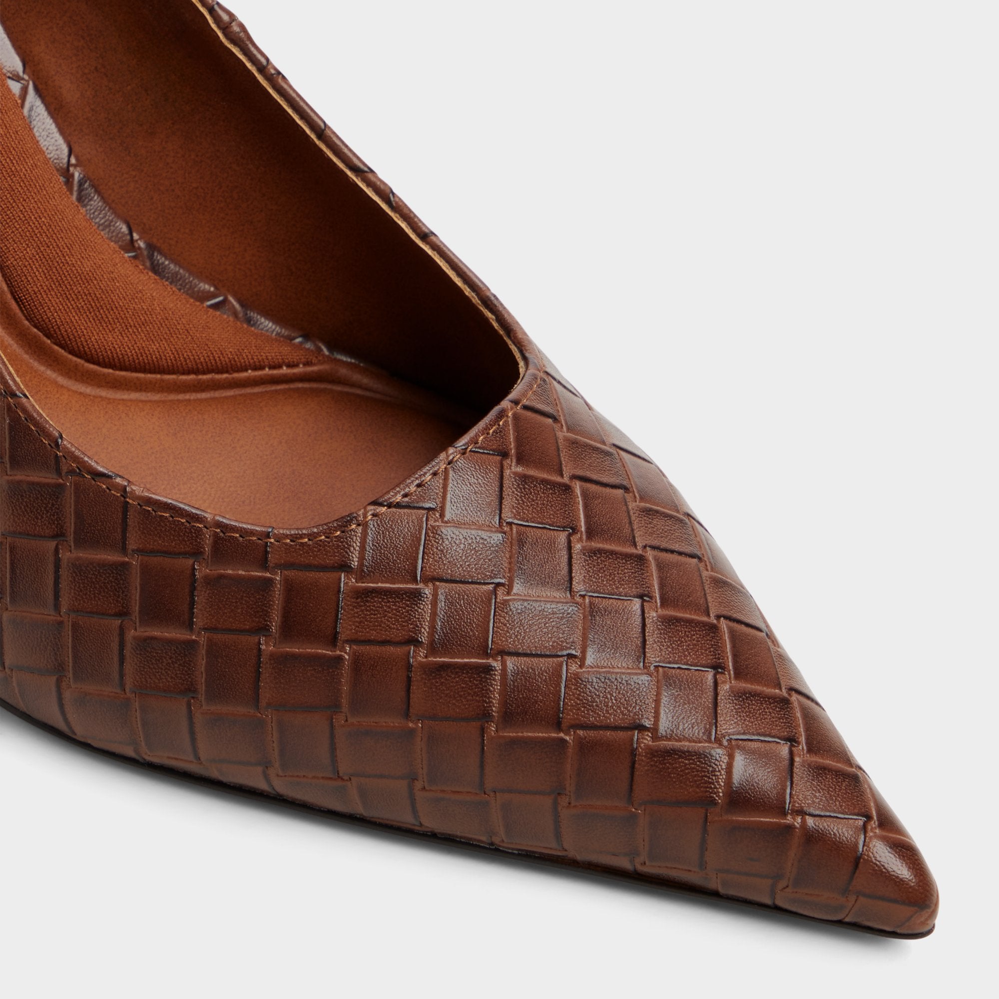 ALDO Somaya escarpins femme marron tissé