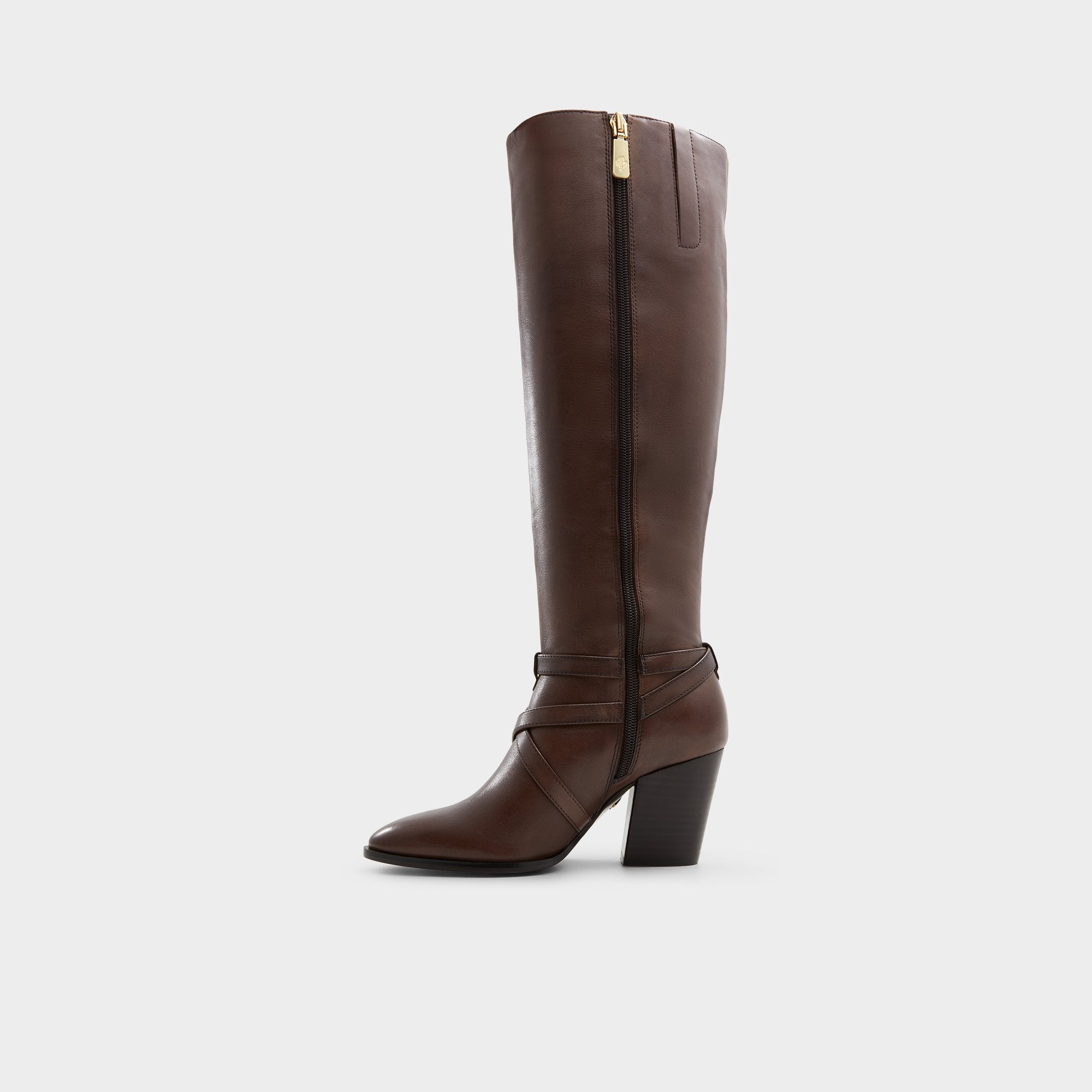 ALDO Adworeweth bottes hautes marron ornées