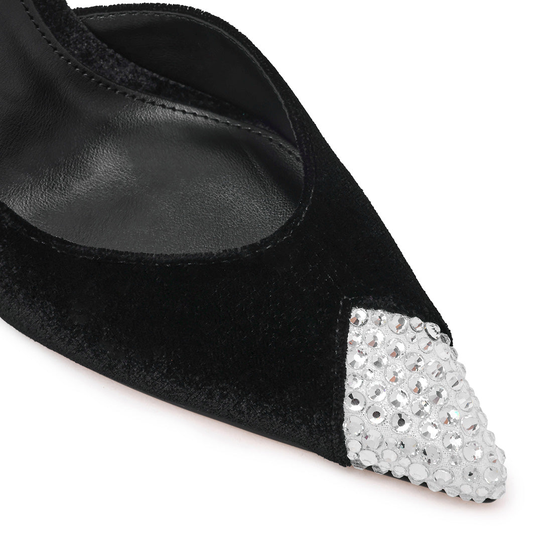 Steve Madden Refuel-R escarpins velours noir 9 cm