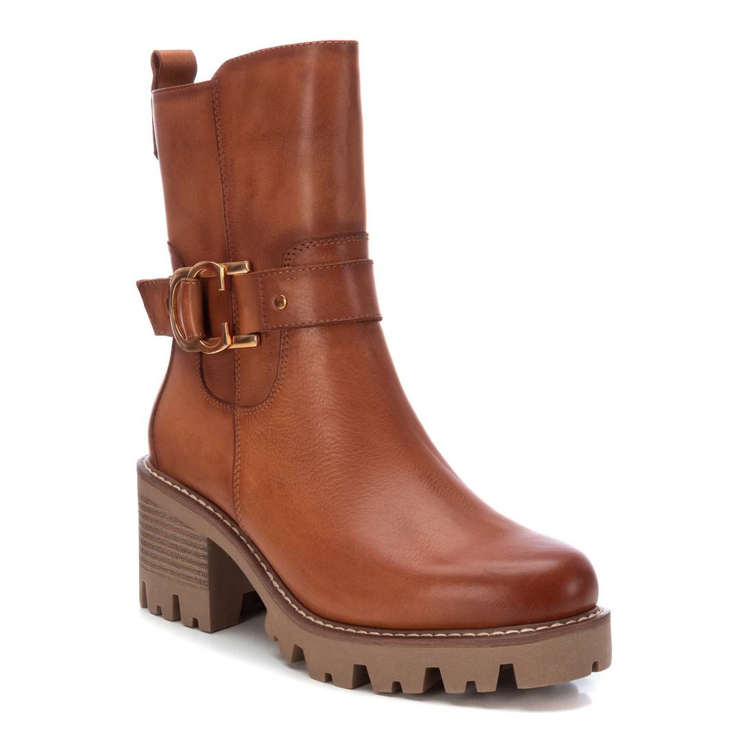 Carmela 16107401 bottine femme cuir marron talon 7cm