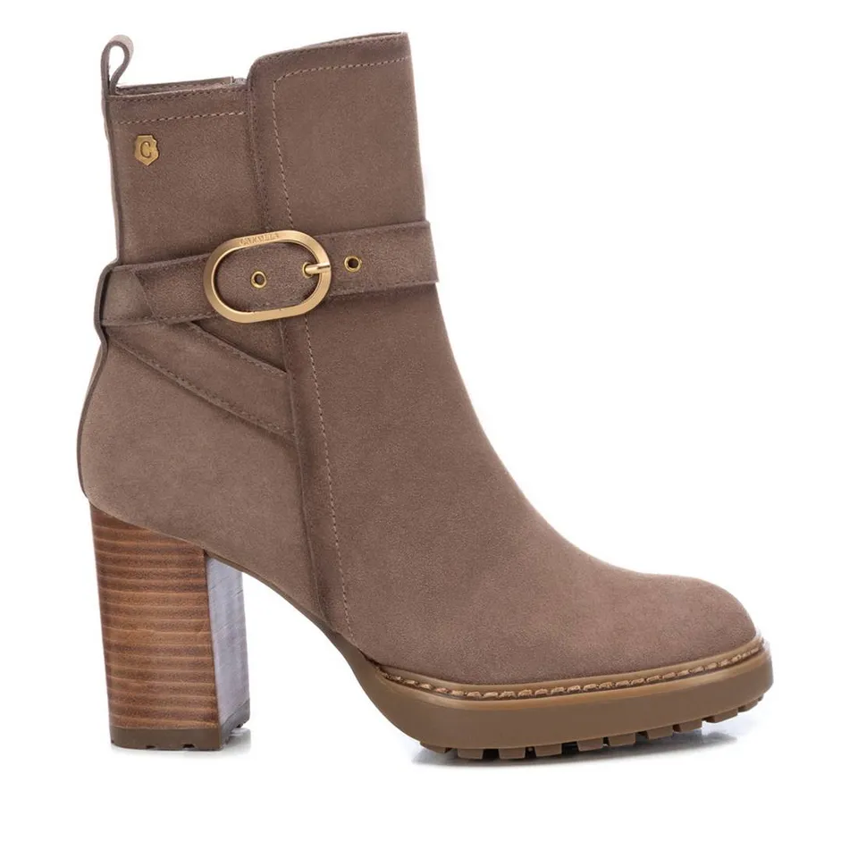 Carmela 16113503 bottines femme suède talon 8 cm