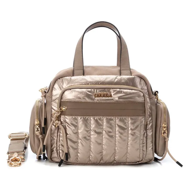 Carmela 18605604 sac bandoulière marron textile