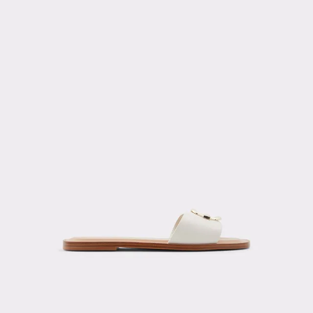 ALDO Glaeswen mules plates bout carré
