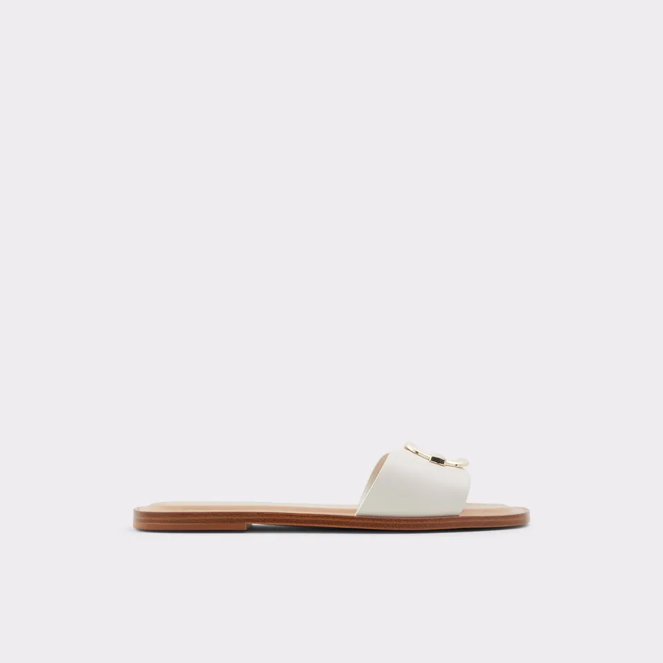 ALDO Glaeswen mules plates bout carré