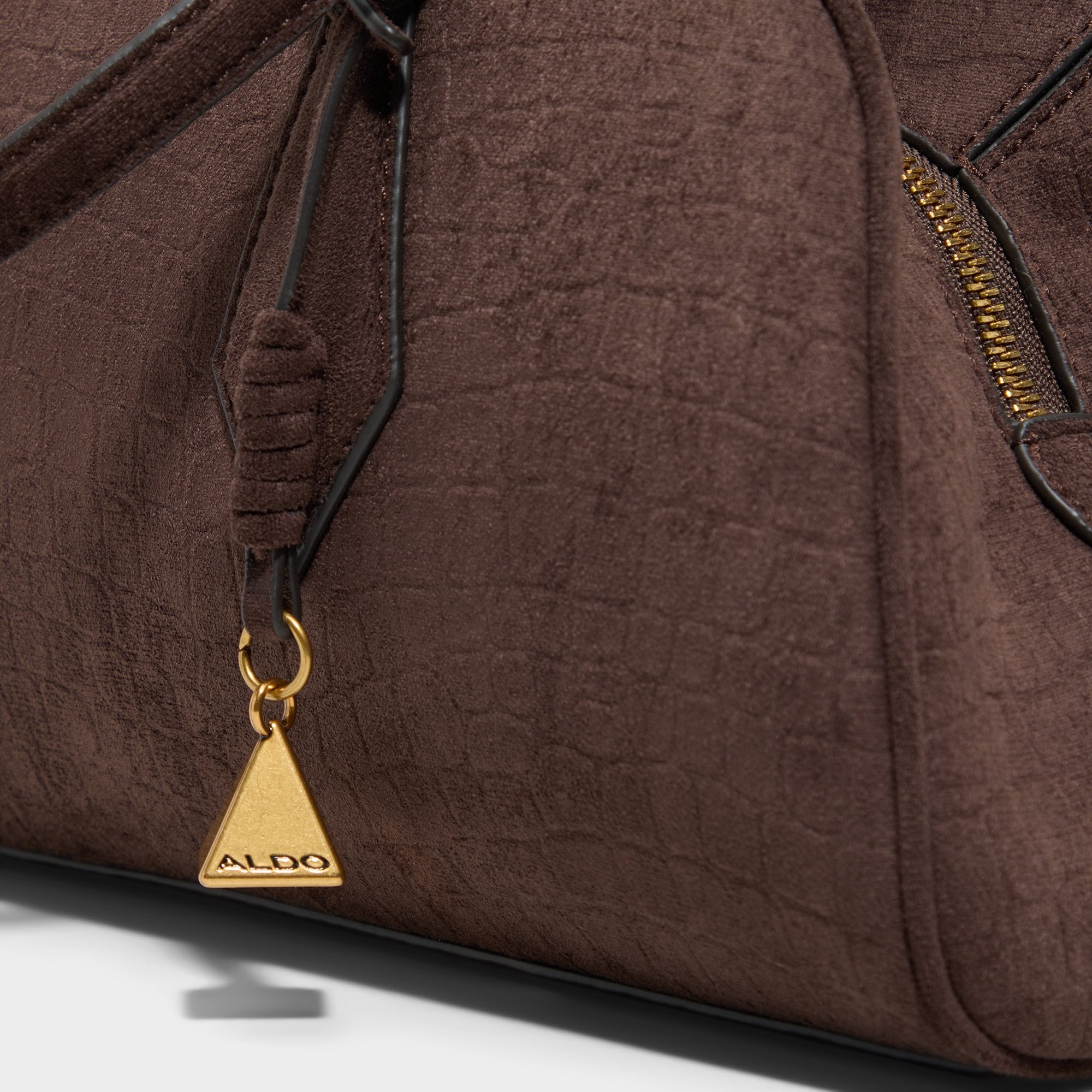 ALDO The Everyday Bag sac suède marron