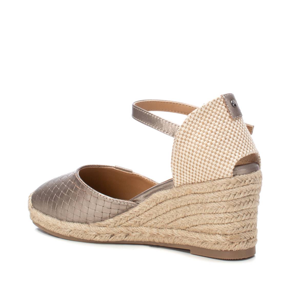 Carmela 16161702 Espadrille Femme Grise Compensée