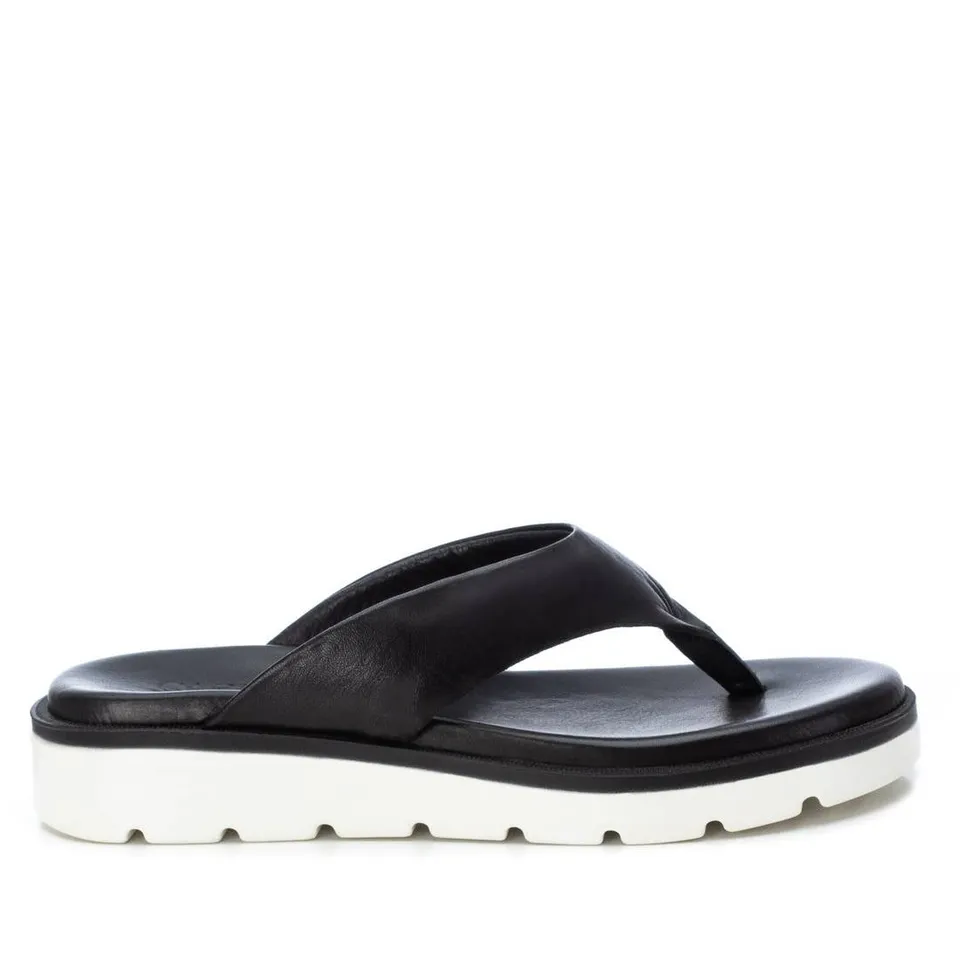 Carmela 16082807 sandales femme noires cuir