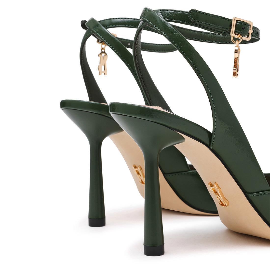 Steve Madden Ashanti escarpin vert talon 9 cm