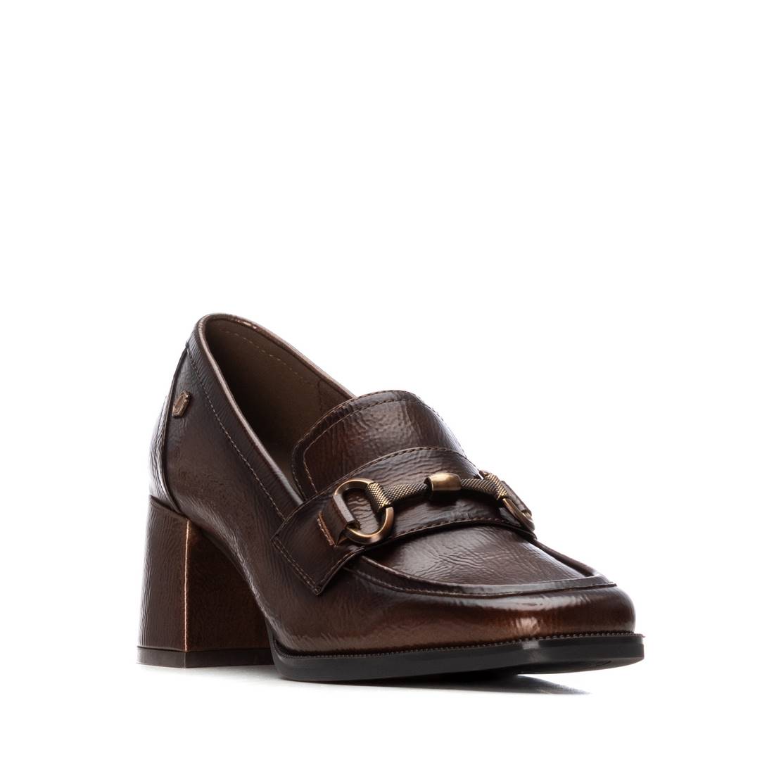 Carmela 16253601 mocassins femme vernis taupe