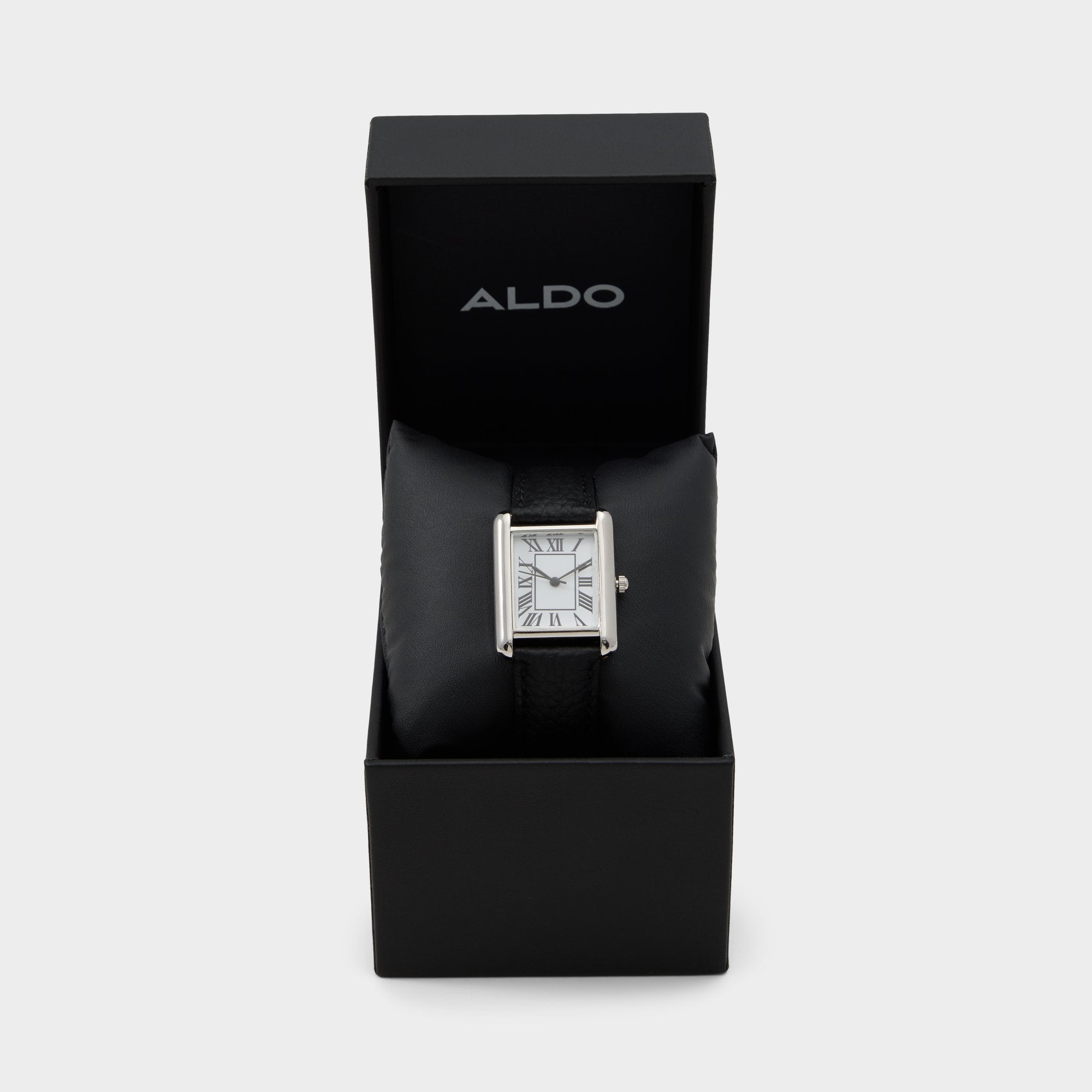 ALDO Robertt montre homme cuir noir